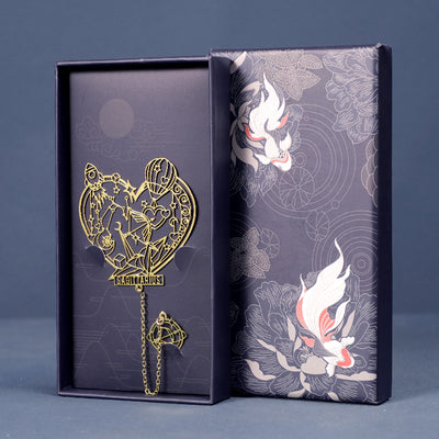 Zodiac bookmark in a gift box for the book lover gift set, Sagittarius design